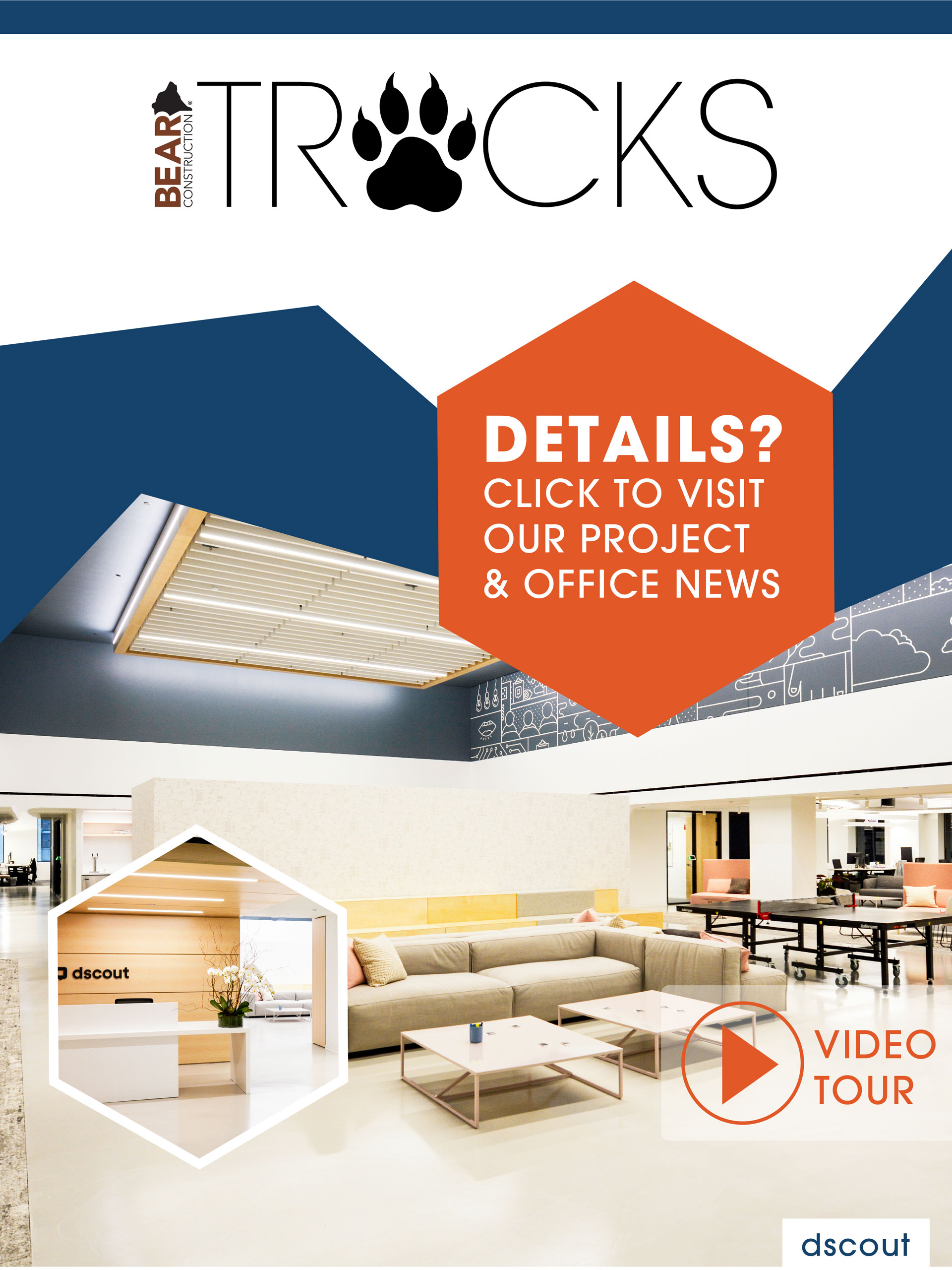 BEAR Construction Company email marketing campaign design