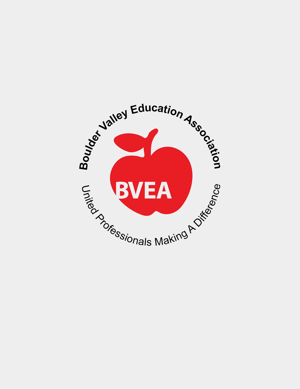 logo redesign for Boulder Valley Education Association Website