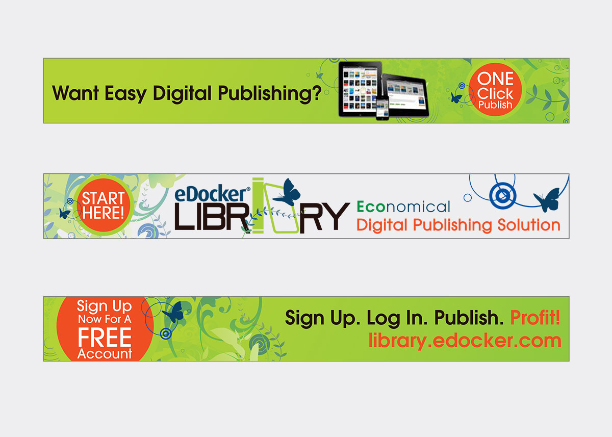 eDocker digital ad designs